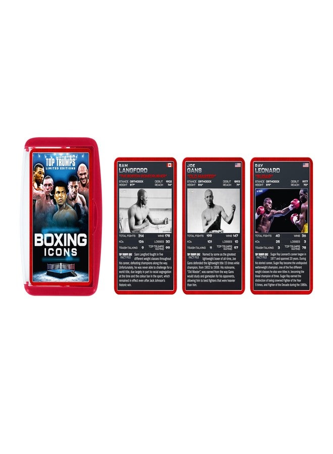 Top Trumps Boxing Icons - Family Card Game for 2+ Players, Ages 8+, Sports Strategy & Action - Image 4